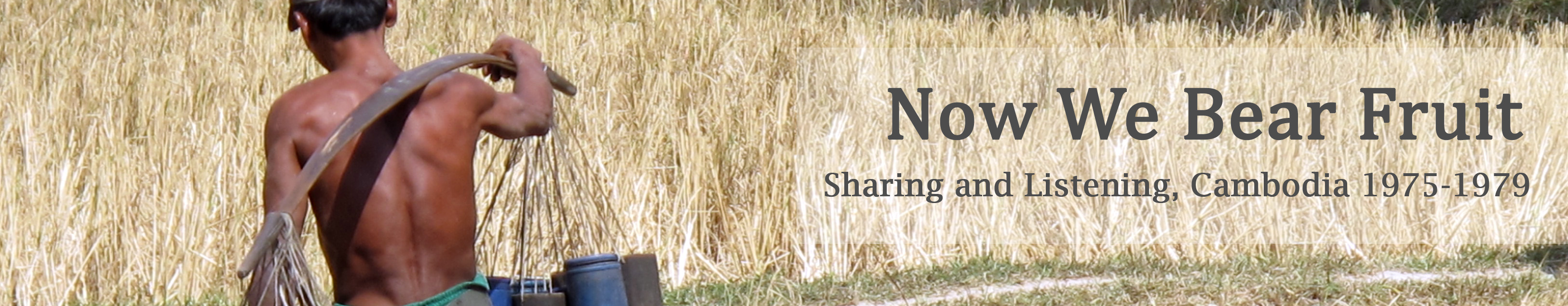 Cambodian man carrying palm sugar