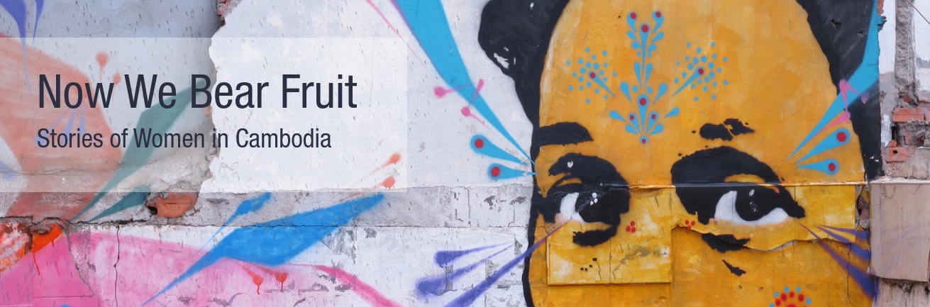 Graffiti woman's eye